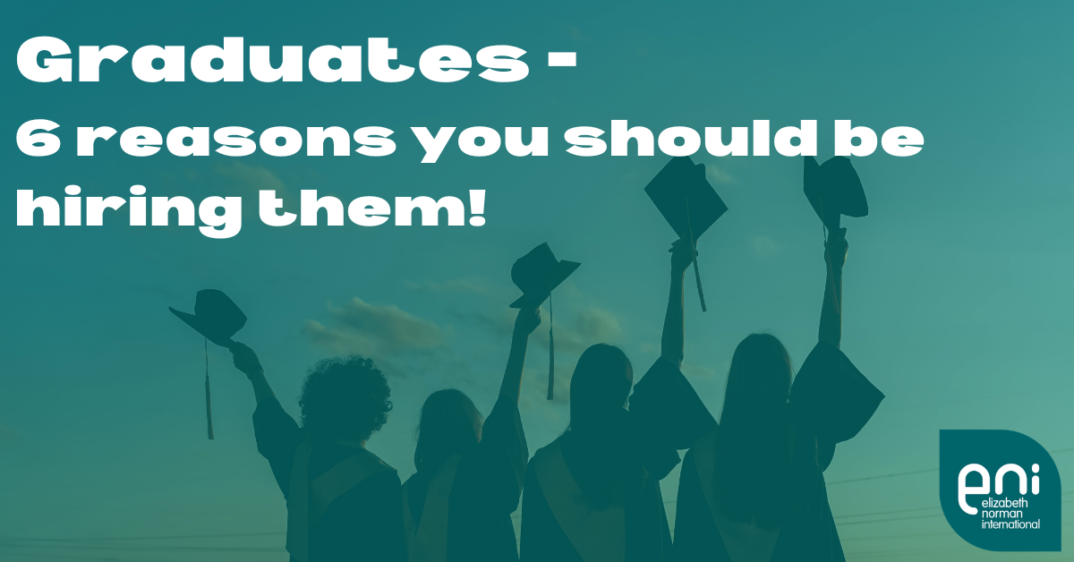 Graduates – 6 reasons you should be hiring them! featured image