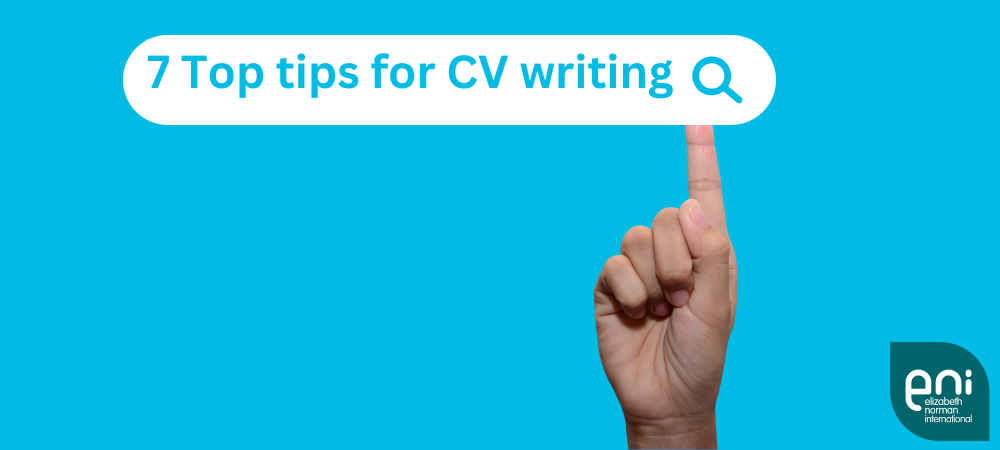  7 Top tips for CV writing featured image