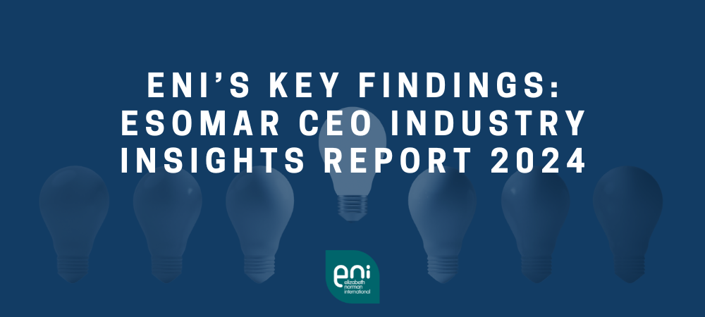 Key Findings from ESOMAR CEO Industry Insights Report 2024 featured image